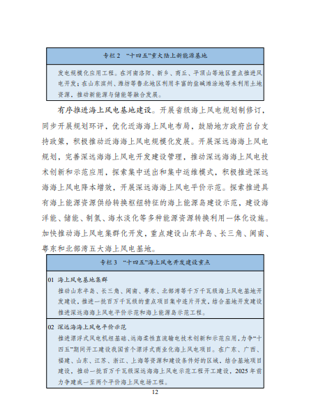 發(fā)改委、能源局等九部委聯(lián)合印發(fā)發(fā)布“十四五”可再生能源規(guī)劃！