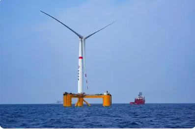 青島制造！我國首座深遠海浮式風電平臺“海油觀瀾號”完成海上安裝